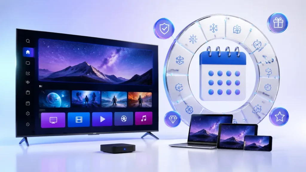 Meilleur abonnement IPTV 12 mois sur plusieurs écrans